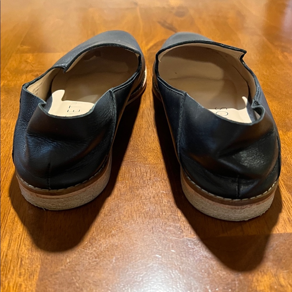 Sole Society Black Leather Jameson Slip-on US women's size 7.5 - Picture 6 of 12